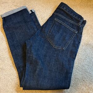 J Crew 484 slim fit selvedge jeans (28x30)